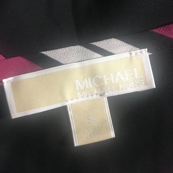 Michael Kors Small Sleeveless Tank Blouse Layered Striped Top - Picture 4 of 11